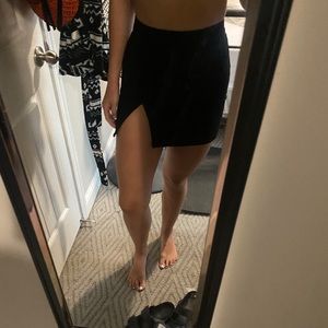 Black princess Polly mini skirt